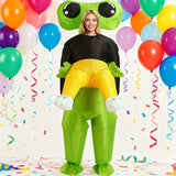 NNETM Self-Inflating Alien Abduction Costume with USB Power