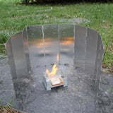 NNEOBA Gas Stove Wind Shield Aluminum Alloy