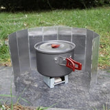 NNEOBA Gas Stove Wind Shield Aluminum Alloy