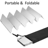NNEOBA Gas Stove Wind Shield Aluminum Alloy