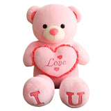 NNEOBA Giant Plush Valentines Love Bear Pillow