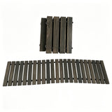 144-Inch Roll-Up Wooden Garden Walkway