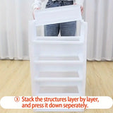 NNETM Elevate Your Storage Game with our Long-lasting Drawer Cabinet