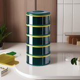 NNETM Stackable Mint Green Food Storage Covers (5-Layer)