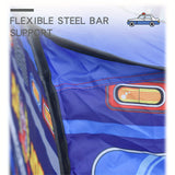 NNETM Police Car Play Tent with Sunroof