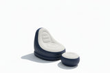 NNETM Inflatable Lounge Chair with Footrest – Outdoor Sofa Bed