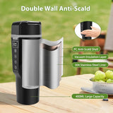NNETM Portable Electric Car Stainless Steel Kettle