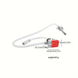 NNETM Portable Battery-Powered Fuel Pump Nozzle Series - Red