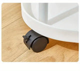 NNETM Effortlessly roll your mobile end table to the perfect spot for convenience