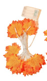 3M Red Maple Leaf String Lights – 20 LED Warm Glow Battery-Operated
