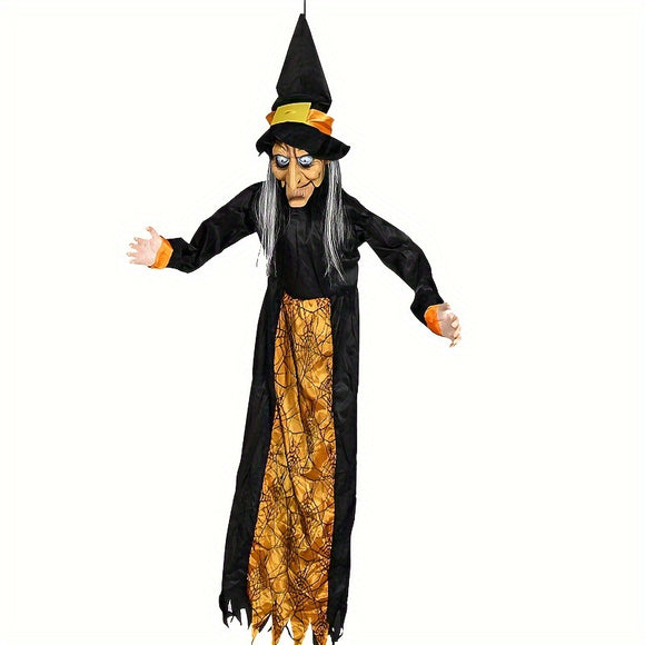 NNETM Witch Robot Halloween Decoration
