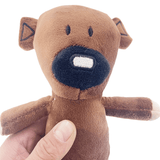 NNETM Plush Bean Bear Comfort Pillow Toy for Small