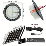 NNETM Solar Shed Light with Remote Control (244 LED)