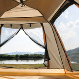 NNETM Portable Folding Camping Tent with Canopy (2-Person)