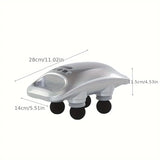 NNETM Four-Headed Professional Gun Massager(Gray)