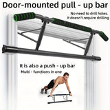 NNETM 3-in-1 Doorway Pull-Up Bar Home Fitness Trainer