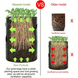 NNETM Large Potato Grow Bag with Handles Green