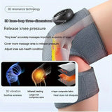 NNETM Vibration Heating Knee Massager - Electric Self-Heating Physiotherapy Instrument