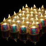 NNETM Radiant Glow: Set of 24 LED Electronic Candles
