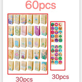 NNETM Ramadan Countdown Kraft Paper Bags Set (60 Pieces)