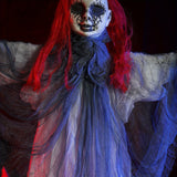 NNETM Halloween Red Haired Ghost Doll Set
