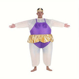 NNETM Inflatable Ballerina Costume – Jumpsuit Outfit