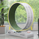 NNETM Pet Fitness Wheel - Interactive Treadmill for Cats and Dogs Grey