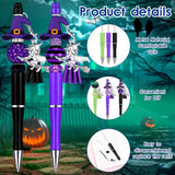 NNETM 12pcs Halloween Witch-Themed Bead Kit