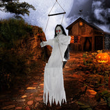 NNETM Sound Control Halloween Swing Ghost Decoration