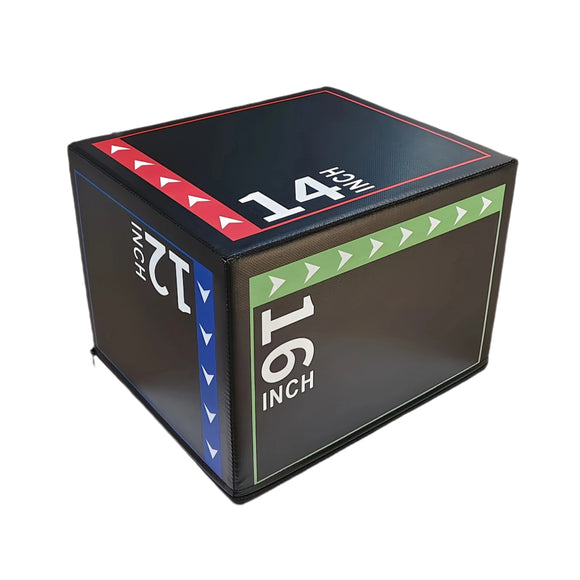 NNETM Fitness Jump Box PVC Foam Training