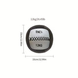 NNETM 12kg Non-Slip Fitness Ball Filled with High Elastic Cotton Yarn