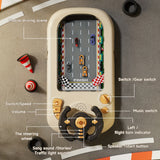 NNETM Racing Steering Wheel Toy for Kids Interactive Play