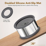 NNETM Extra Large Spill-Proof Dog Water Bowl