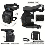 NNETM Motorcycle Leg Waist Bag