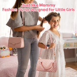 32pcs Princess Pretend Play Purse Set with Handbag & Accessories