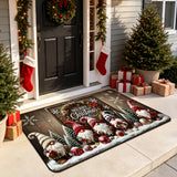 Santa Claus Christmas Doormat Non-Slip Machine-Washable