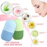 NNETM Silicone Ice Face Roller: Sculpt, Soothe, contour, refresh and massage relax