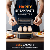 NNETM 6-Egg Electric Egg Cooker