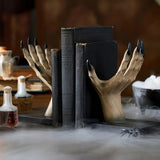 NNETM 2-Piece Hand Bookends - Resin Decor