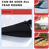 NNETM Winter Car Windshield Snow Cover Protector