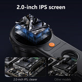 500X Portable Digital Microscope – Auto Focus USB Rechargeable Handheld Microscope for PC & Mobile