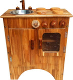 NNEDSZ Combo Wooden Stove and Sink