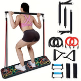 NNETM Push-Up Board Set with Resistance Bands