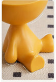 NNETM Legless Side Table - Ginger Color, 37x41cm