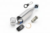 Stainless Steel Insulated Water Bottle with Hidden Compartment
