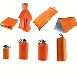 NNETM Outdoor Survival Camping Tent & Blanket Set (4 pcs)