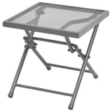 NNEVL Sun Loungers 2 pcs with Table Steel Anthracite