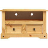 NNEDPE Tv Cabinet Mexican Pine Corona Range 91x43x56 Cm