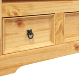 NNEDPE Tv Cabinet Mexican Pine Corona Range 91x43x56 Cm