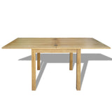 NNEDPE Extendable Table Oak 170x85x75 Cm